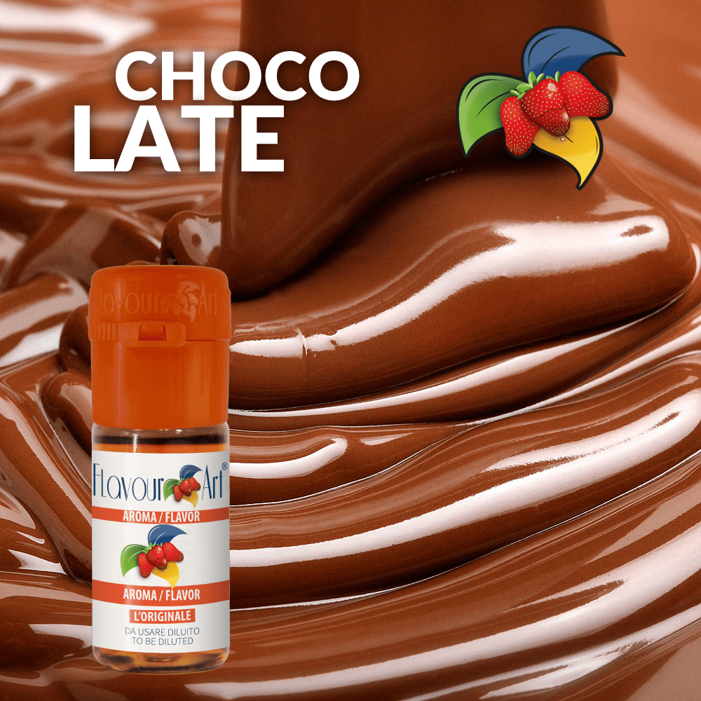 10ml FlavourArt DIY Aroma Chocolate (Lüks Sütlü Çikolata)